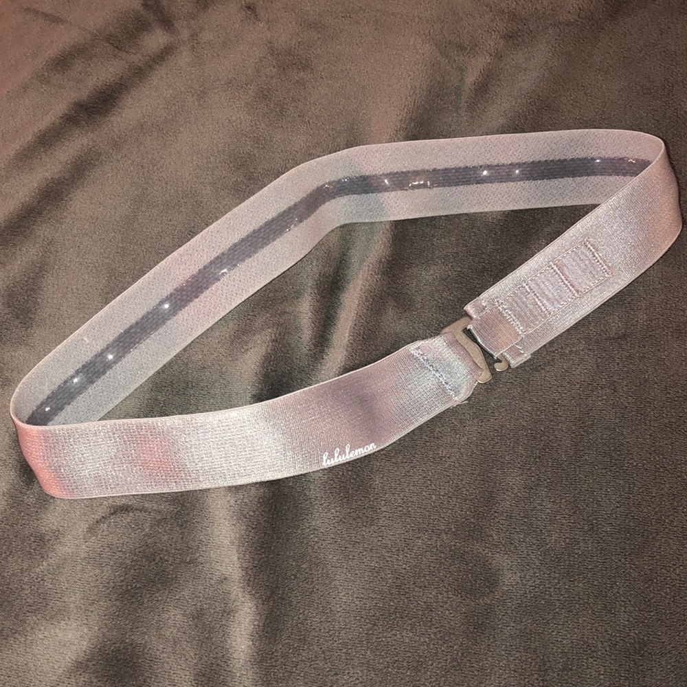 Lululemon Headband in Silver Gray